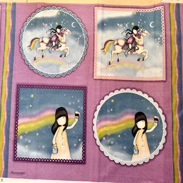 2611 Panel estampado de Gorjuss - Imagen 1